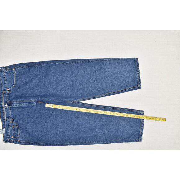 Men's Levi's 550 Relaxed Jeans Regular Size 46x29 Blue 100% Cotton - Picture 5 of 8